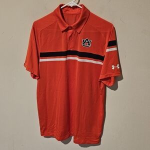 Under Armour Auburn University Tigers Sideline Polo Shirt  - Size Medium